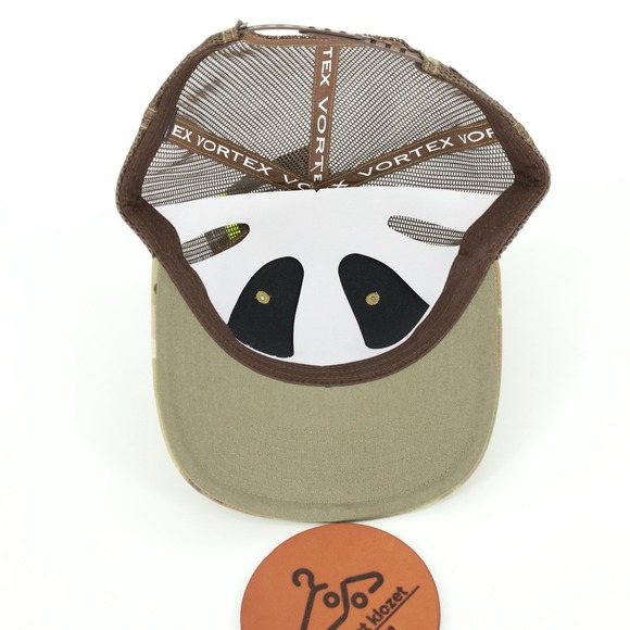 Vortex Hat Cap Snapback Camo Mesh Trucker Embroidered Men One Size Fits Most NWT - Picture 4 of 6